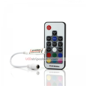 RGB Controller with RF Remote - Dynamic Color-Changing 22 Modes
