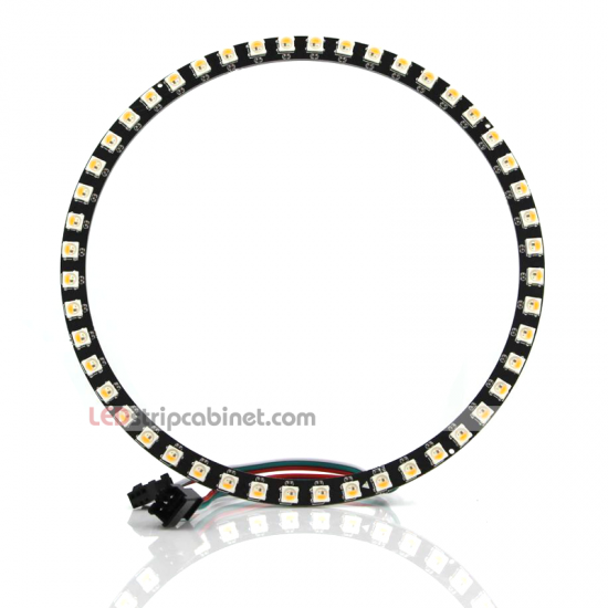 NeoPixel Ring-48 X 5050 RGBW LED W/Integrated Drivers,Cool White ~ 6500K - Click Image to Close