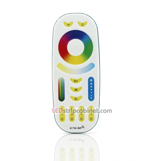 MiLight / 2.4GHZ 4 Zone High quality RGB+CCT Remote Controller - Click Image to Close