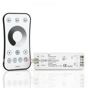 Single Color LED Dimmer with Touch Remote - 8 Amps/Channe