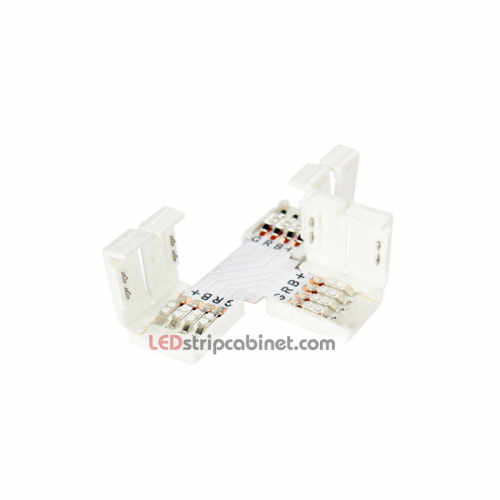 T-Shaped RGB LED Strip 10mm 4-Pin Corner Junction Clip Connector