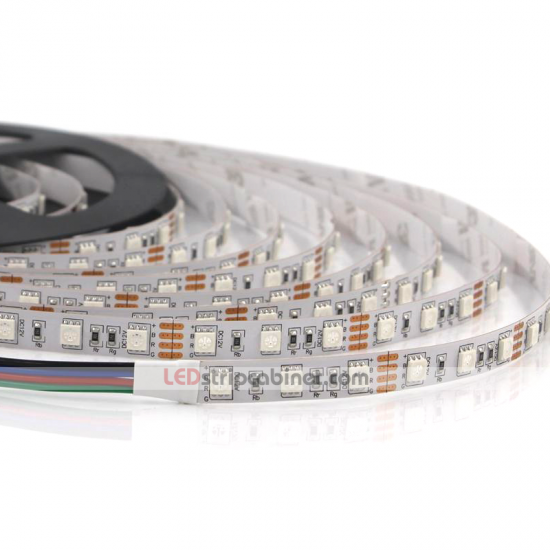 RGB LED Strip Lights - 24V LED Tape Light - 180 Lumens/ft. - Click Image to Close