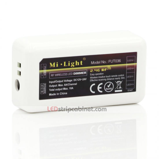 MiLight WiFi Smart Multi Zone Single Color Dimmer - Click Image to Close