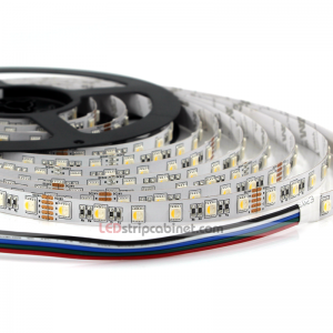 RGBW LED Strip w/ White and Multicolor LEDs,430 Lumens/ft - 24V