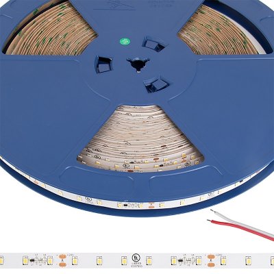 25m White LED Strip Light - HighLight Series Tape Light - 24V - IP20