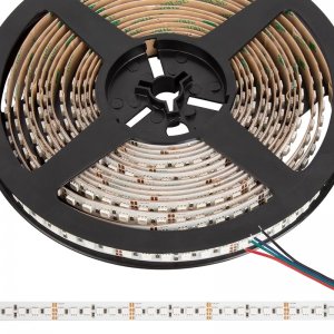 5m RGB High Density LED Strip Light - Color-Changing LED Tape Light - 24V - IP20 - RGB - 196.9in (16.40ft)