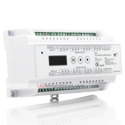 24 Channel LED DMX 512 Decoder