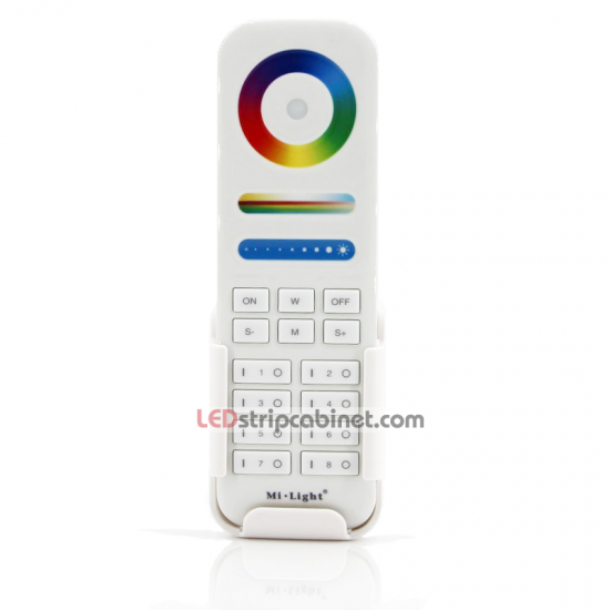 MiLight 2.4GHZ 8-Zone RGB+CCT Remote Controller - Click Image to Close