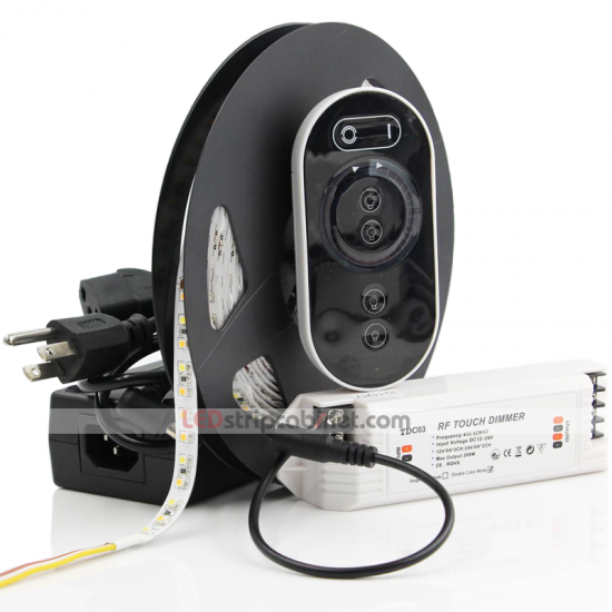 Color Temperature Changing 24V LED Strip with 36SMDs/ft Kit - Click Image to Close