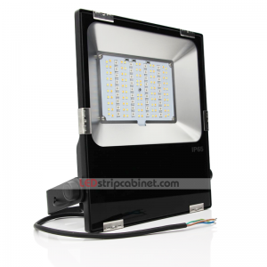 50 Watt RGBWW/RGB+CCT LED Flood Light Fixture - 4000 Lumens