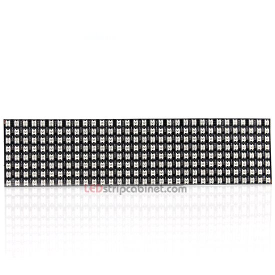 Flexible 8x32 NeoPixel RGB LED Matrix - 256LEDs,5V - Click Image to Close