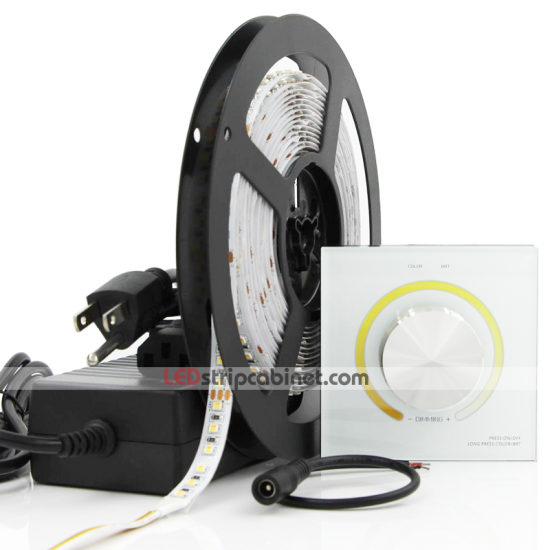 Tunable White Color Temperature Changing 24V LED Strip Light Kit - Click Image to Close