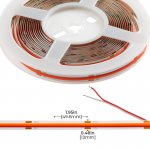 5m RGB Single-Color COB LED Strip Light - COB Series LED Tape Light - IP20 - 24V - Red / Green / Blue