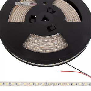 5m White LED Strip Light - Radiant Series LED Tape Light - 24V - IP68 Waterproof