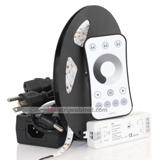 LED Strip Light Kit,12V LED Tape Lights With 268 Lumens/Ft. - Click Image to Close