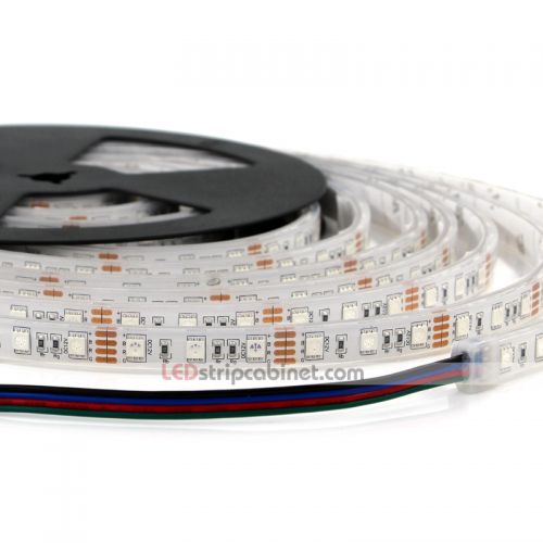 Waterproof RGB LED Strip Light - 12V LED Tape IP68,97 Lumens/ft.