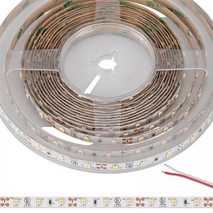 5m White LED Strip Light - Eco Series Tape Light - 12V / 24V - IP20
