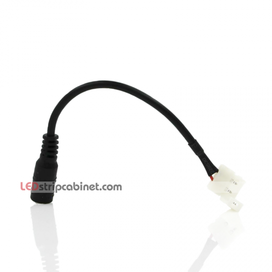 2 Contact 10mm Flexible LED Strip Adapter Cable - CPS to Clamp - Click Image to Close