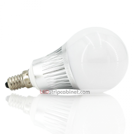 MiLight WiFi Smart LED Bulb -5W E14 RGB+CCT LED Bulb -450 Lumens - Click Image to Close