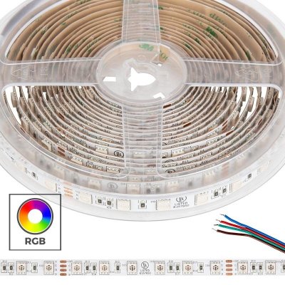 30m RGB LED Strip Light - Color-Changing LED Tape Light - 24V - IP20 - RGB - 1181.4in (98.40ft)